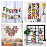 8TEHEVIN 50PCS Anime Magazine Covers Aesthetic Pictures Wall Collage Kit, Trendy Small Posters for Dorm Decor, Anime Style Wall Art Print, Aesthetic Photo Collection, Bedroom Decor for Teens Boy Girl